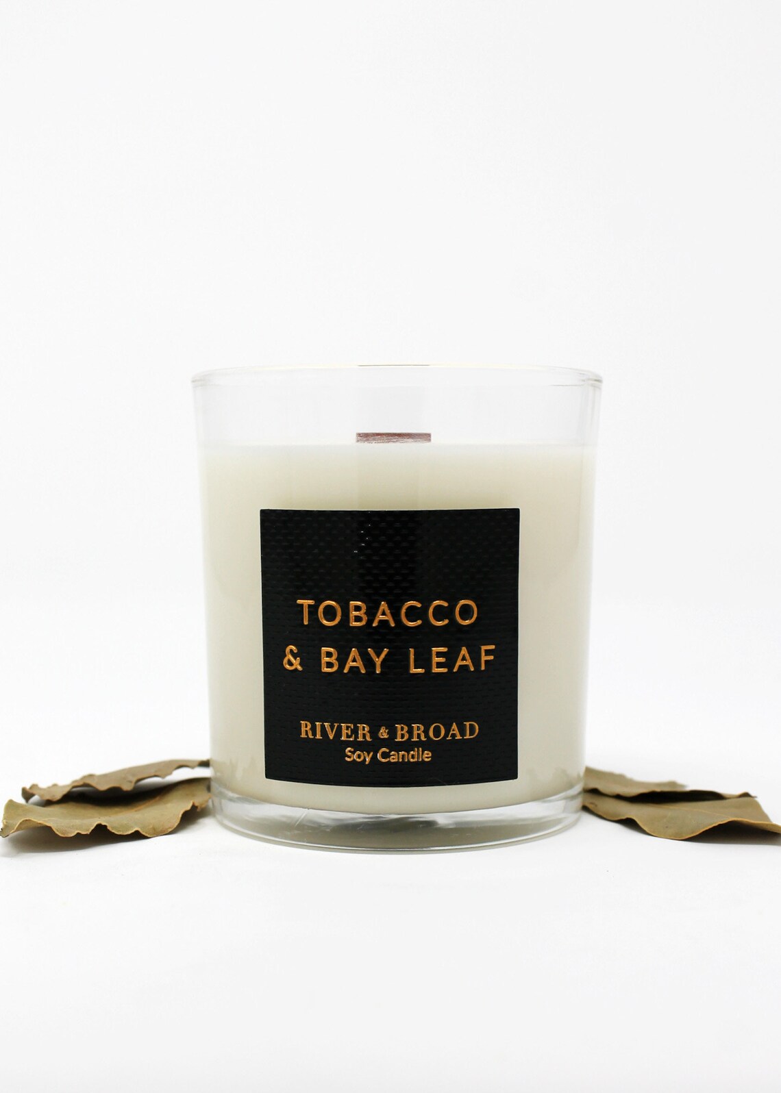 Tobacco & Bay Leaf Soy Candle 8 Oz. Etsy Singapore