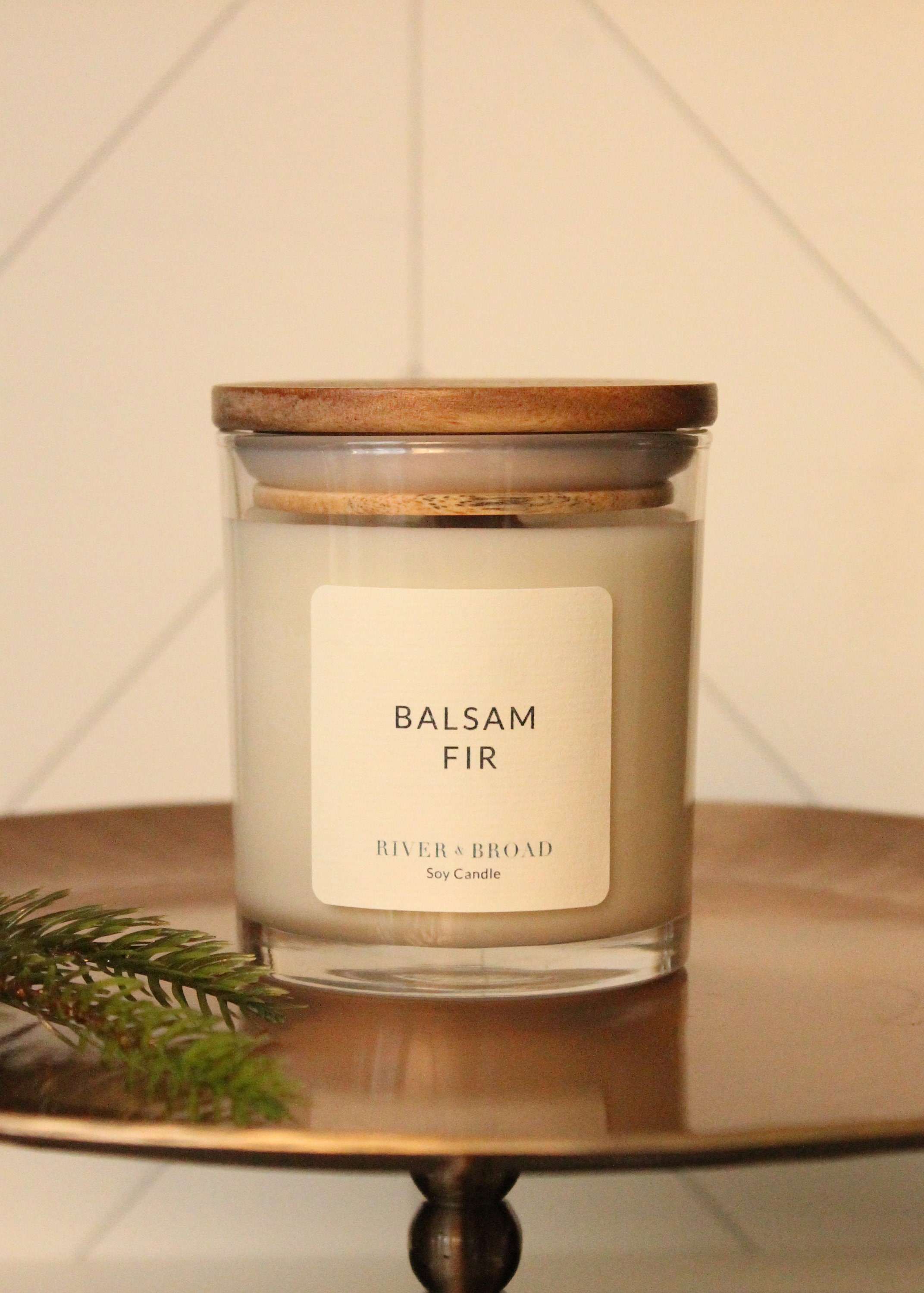 Balsam Fir Soy Candle 8 Oz. Etsy
