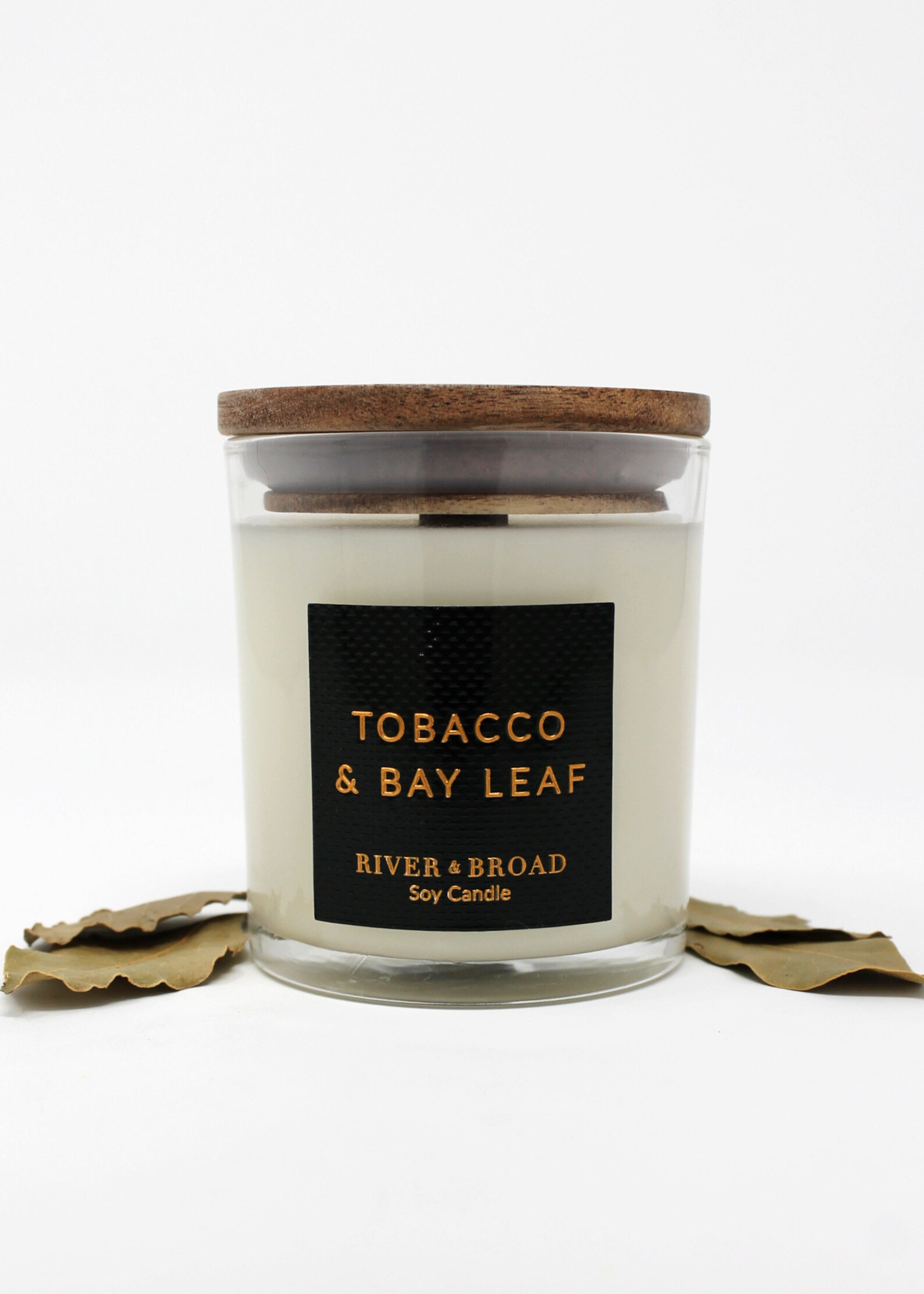 Tobacco & Bay Leaf Soy Candle 8 Oz. Etsy Singapore