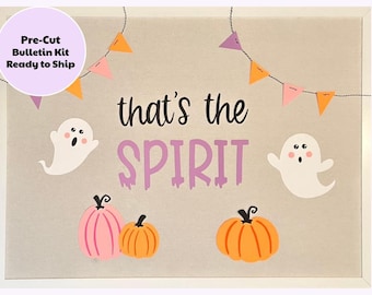 Spooky Ghosts Halloween Bulletin Board Kit