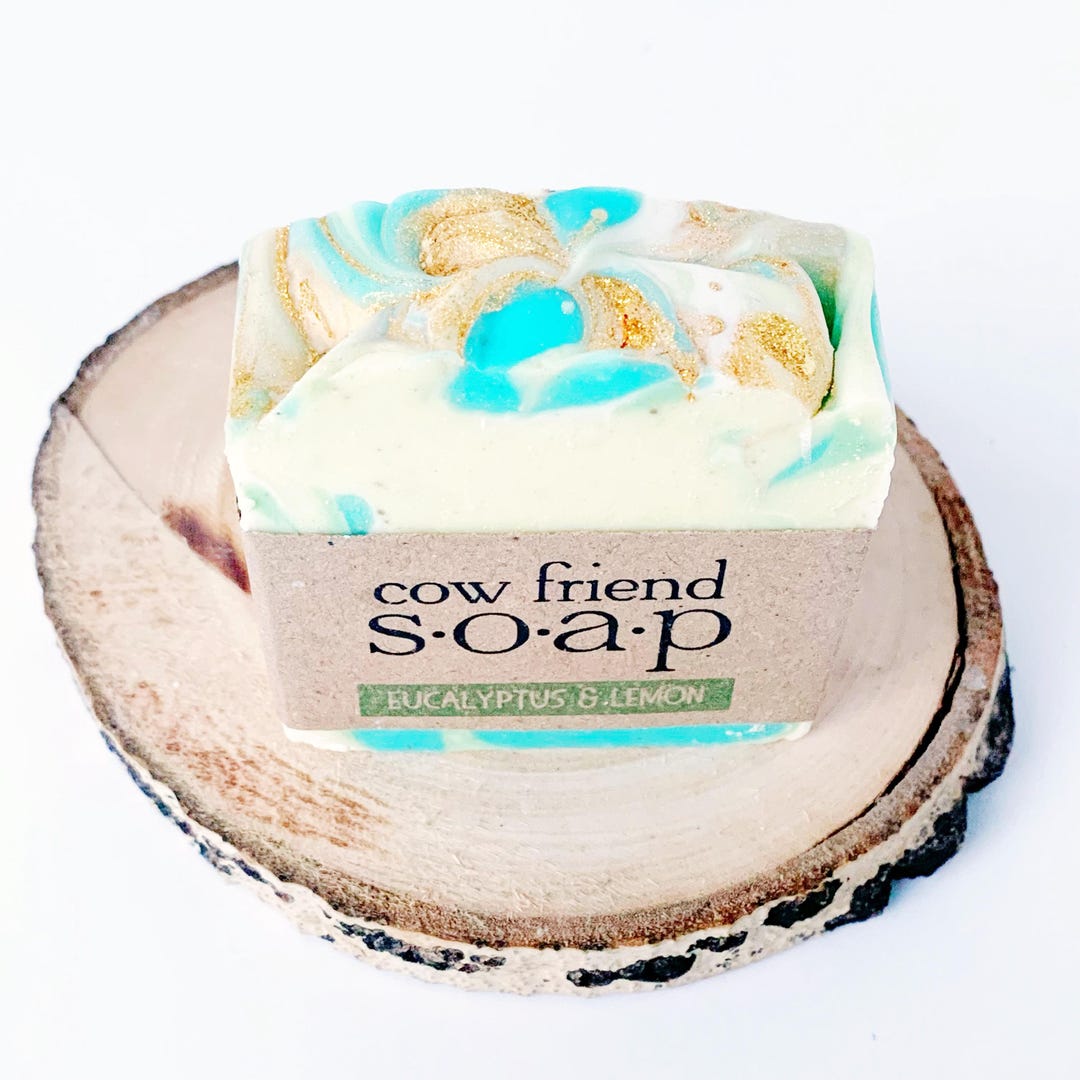 Eucalyptus Lemon Soap Bar | All-natural Essential Oil Soap | Awakening ...