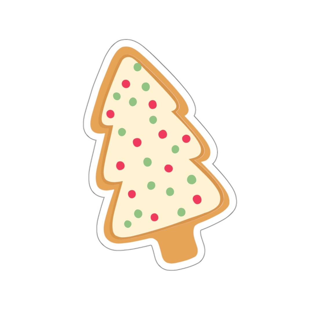 Christmas Cookie Sticker - Etsy