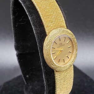 Movado Watch 18k vintage 1960&#39;s