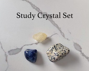 Study Crystal Set (3 crystals)