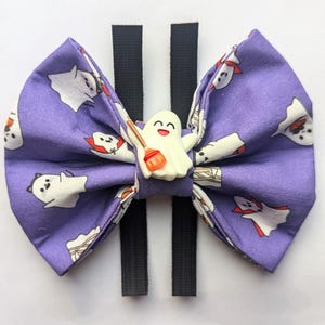Ghost Party; Halloween Pet Bow Tie; Bow Tie for Dogs, Cats, Pets, Bowtie, Bow Ties, Dog Bow Tie, Accessories, Dog New Year, Dog Lover Gift,