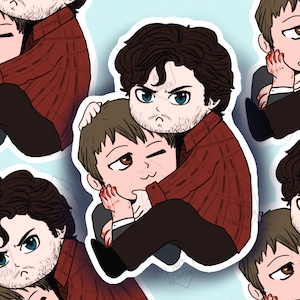 Hannibal & Will Chibi Sticker
