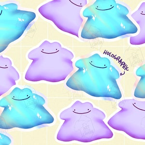 Idem stickers - glanzend holografisch en normaal - 3&quot;