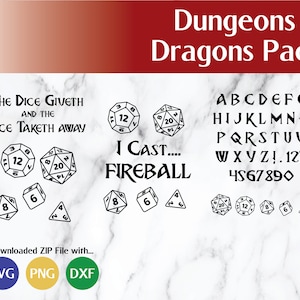 D&D Designs, Fonte Outlined para Cricut