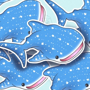 Whaleshark Sticker. Perfect for all Ocean lovers!
