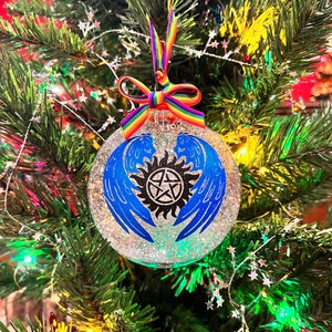 Supernatural Inspired Ornaments - 4&quot; Unbreakable