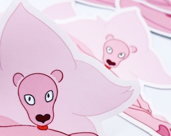 Lion Sticker, Steven Universe, 3” wide Vinyl sticker