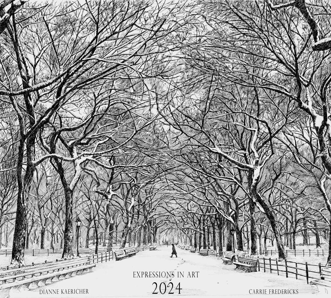 2025 Expressions in Art Calendars Etsy