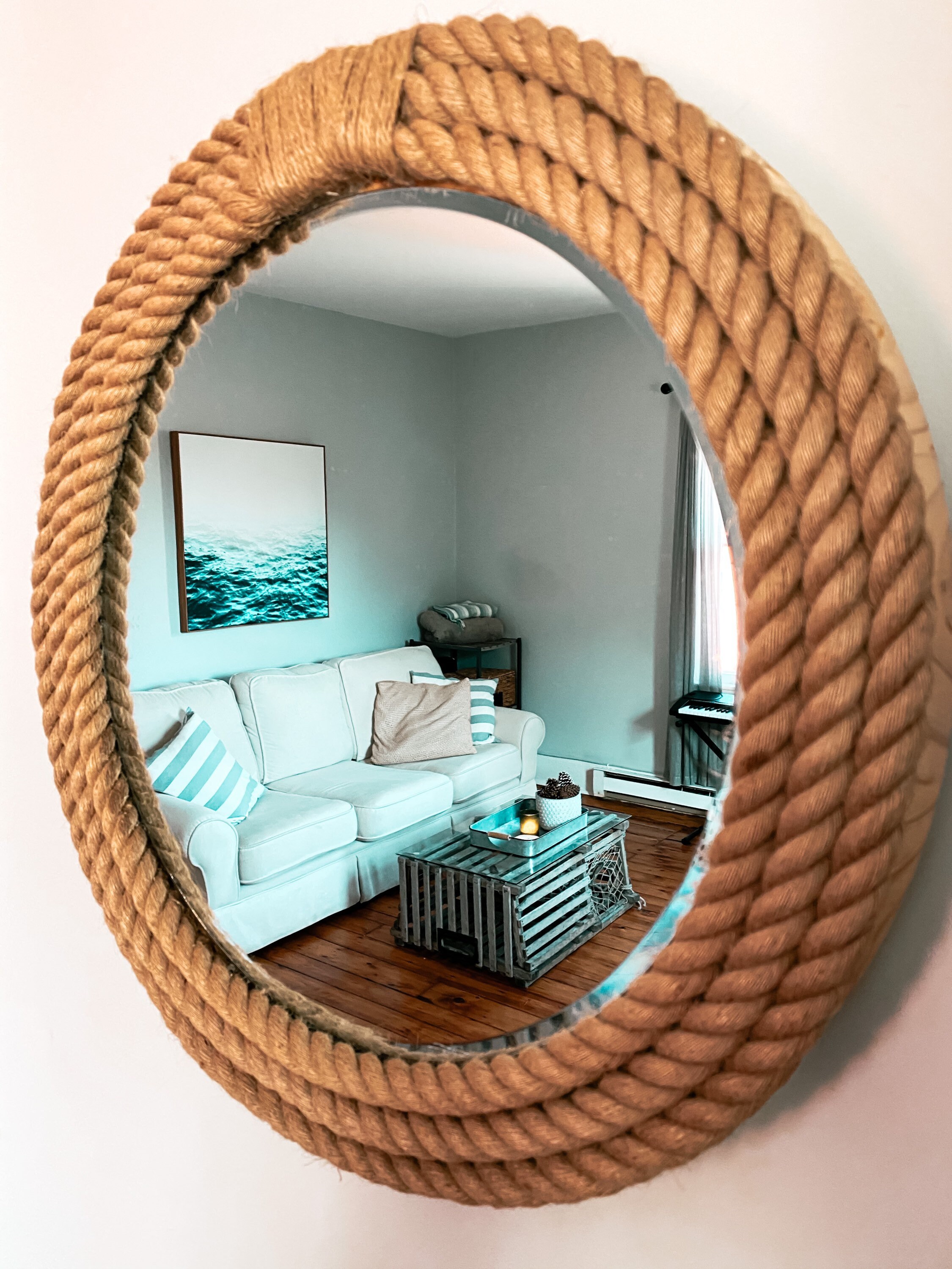 Handmade Nautical Rope Mirror Etsy