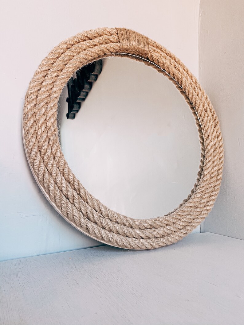 Handmade Nautical Rope Mirror Etsy
