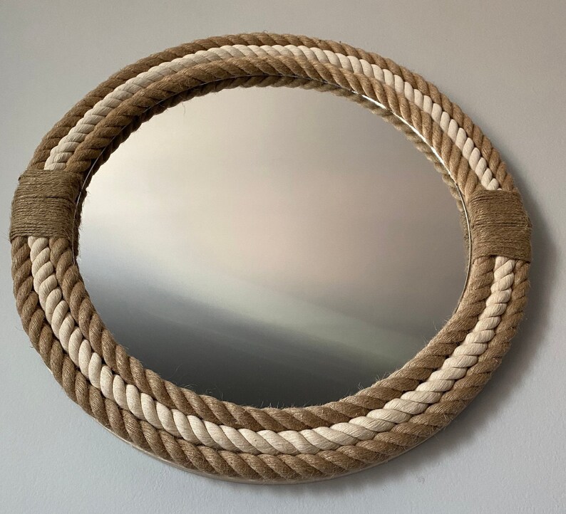 Handmade Nautical Rope Mirror Etsy