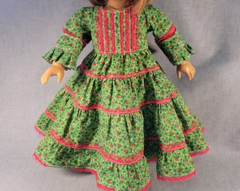 Annabelle Rose Dress fits 18 inch doll