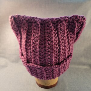 Crochet Kitty Beanie