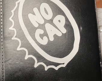 No cap Tiktok Sticker