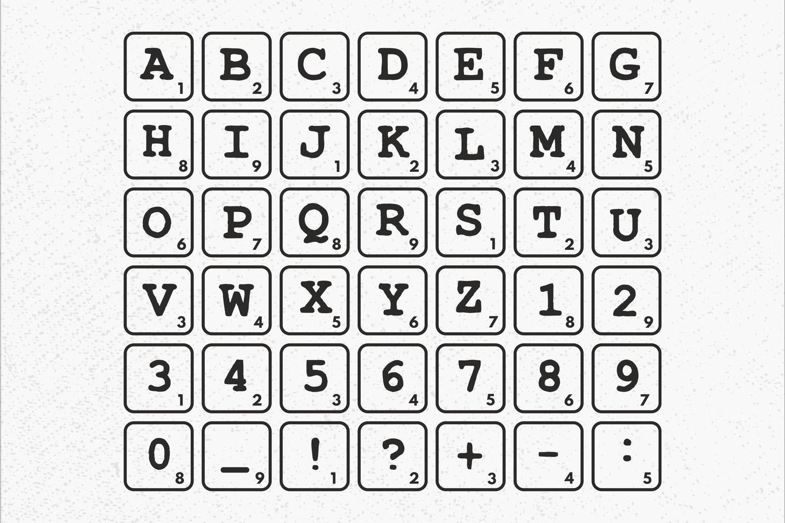 Tiles Scrabble Tile SVG Scrabble Letters With Border SVG Etsy