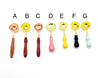 Wax Melting Spoon Sealing Wax Tool Stamping Accessories
