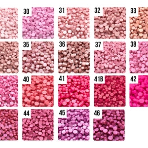 Pink Sealing Wax Beads For Invitations Envelopes Gifts Wedding Stamping Wax Seals Craft Supplies imagem 1