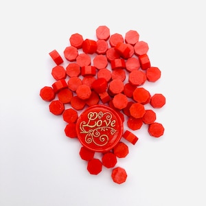 Red Sealing Wax Beads For Invitations Envelopes Decorations Gifts Wedding Stamping Craft Wax Seals