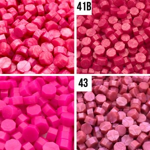 Pink Sealing Wax Beads For Invitations Envelopes Gifts Wedding Stamping Wax Seals Craft Supplies imagem 5