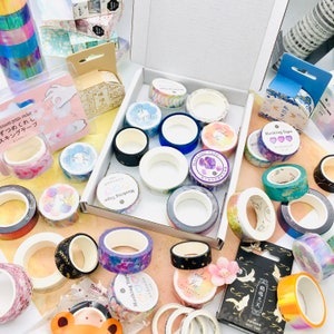 10pcs Washi Tape Mystery Suprise Box Briefpapier Gift Journal Planner Dagboek Tape Craft Supply