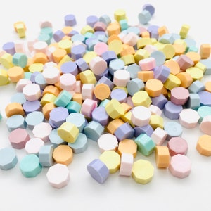 Cotton Candy Pastell Mix Siegelwachs Perlen Für Einladungen Umschläge Dekorationen Geschenke Hochzeit Stempeln Wachssiegel
