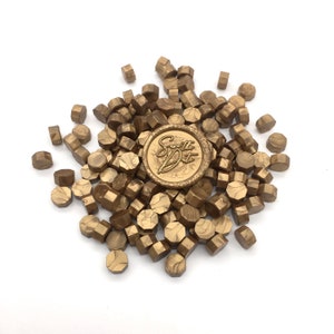 Grânulos de cera de vedação metálicos de ouro antigo para convites, envelopes, decorações, presentes, carimbo de casamento, artesanato, selos de cera