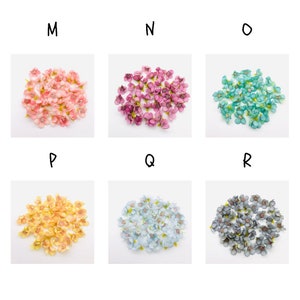 50 pcs Artificial Flower Heads Mini Daisy Silk Fabric Flowers Craft Home Party Decorations Scrapbooking Wreath Making Wedding Tiny Blossoms image 6