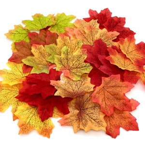 Herbst Ahorn Blätter Stoff Seide Haus Herbst Dekoration Hochzeit Kranz machen Halloween Handwerk Versorgung künstliche Blätter
