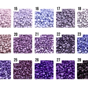 Contas de cera roxa violeta para convites, envelopes, presentes de casamento, selos de cera para carimbo, materiais para artesanato