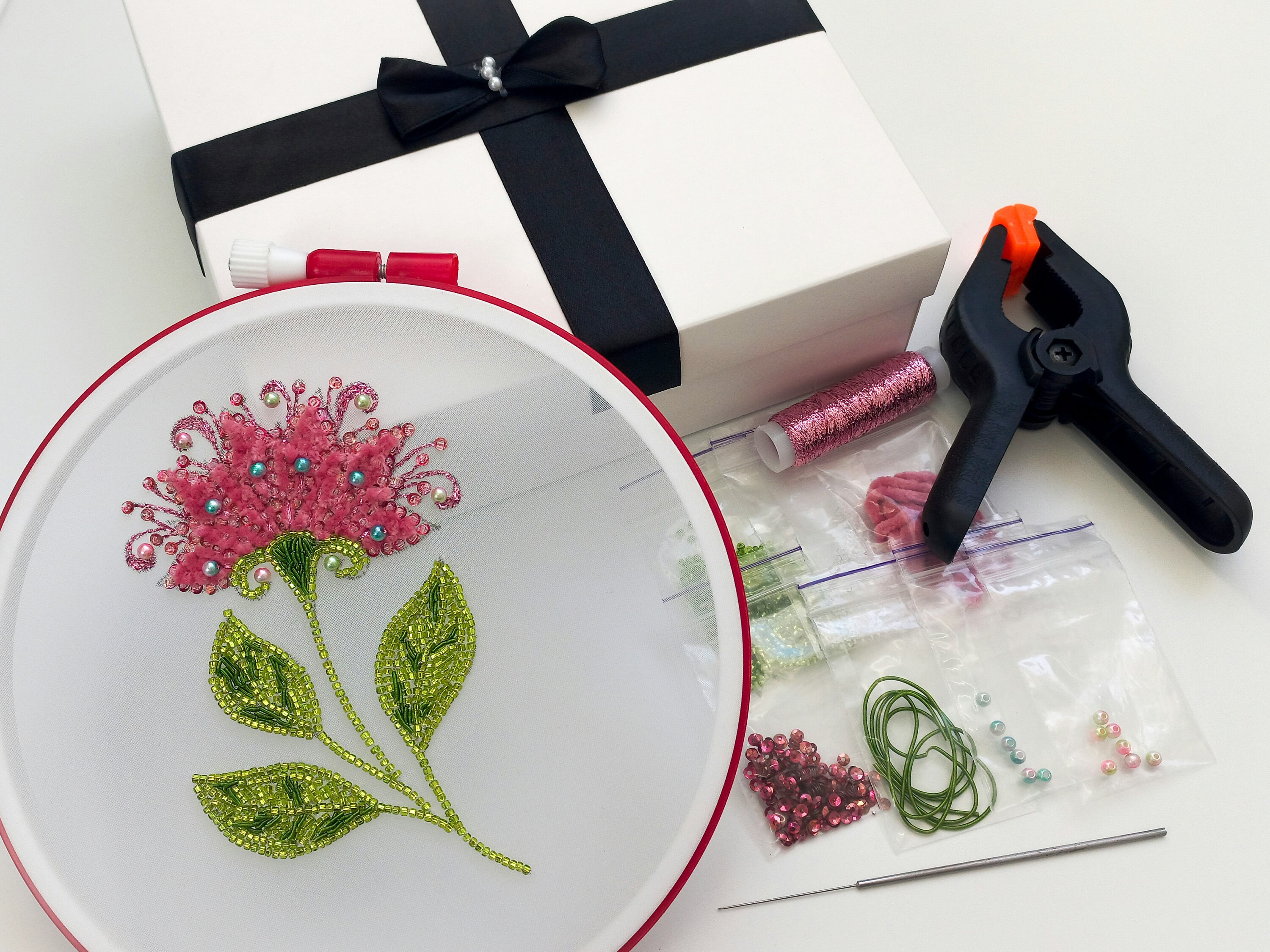 Tambour Embroidery Kit 6 for Beginner / Set for Tambour Etsy