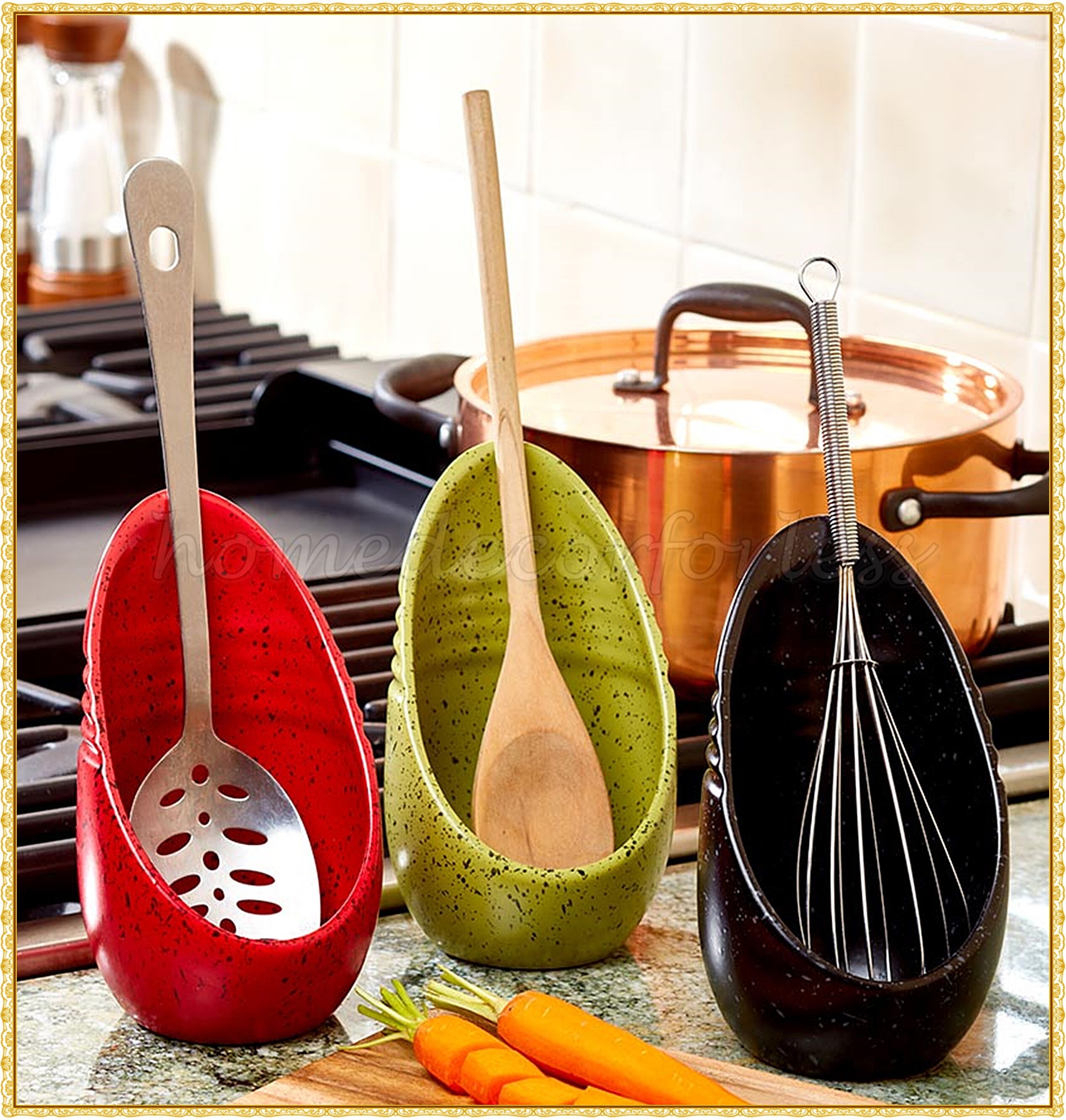 Upright Spoon Rest Upright Spoon Holder Utensil Holder for Etsy