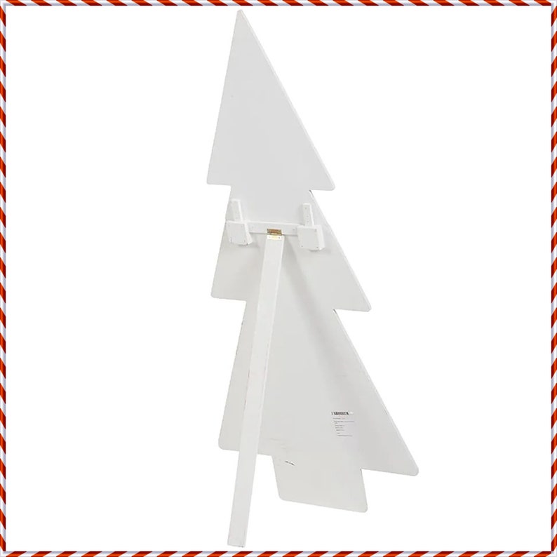 JOY Leaning Christmas Tree Porch Sign Outdoor Christmas Etsy