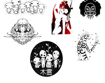 Free Free 348 Princess Mononoke Svg SVG PNG EPS DXF File
