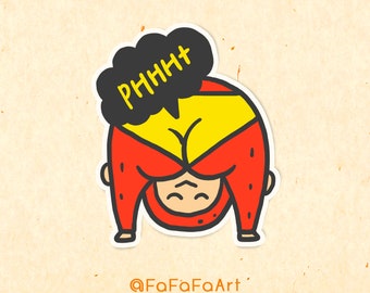 PHHHt... Kong's Adorable Gas!! | Decals & Skins - Laptop and more Decals | Vinyl Sticker