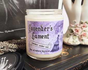 Lavender’s Lament - Hand Poured All Natural Soy Blend Candle