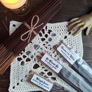 Varetas de incenso mergulhadas à mão - Hand of Glory Signature Scents
