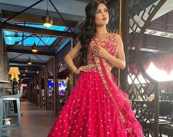 gulabi ghagra