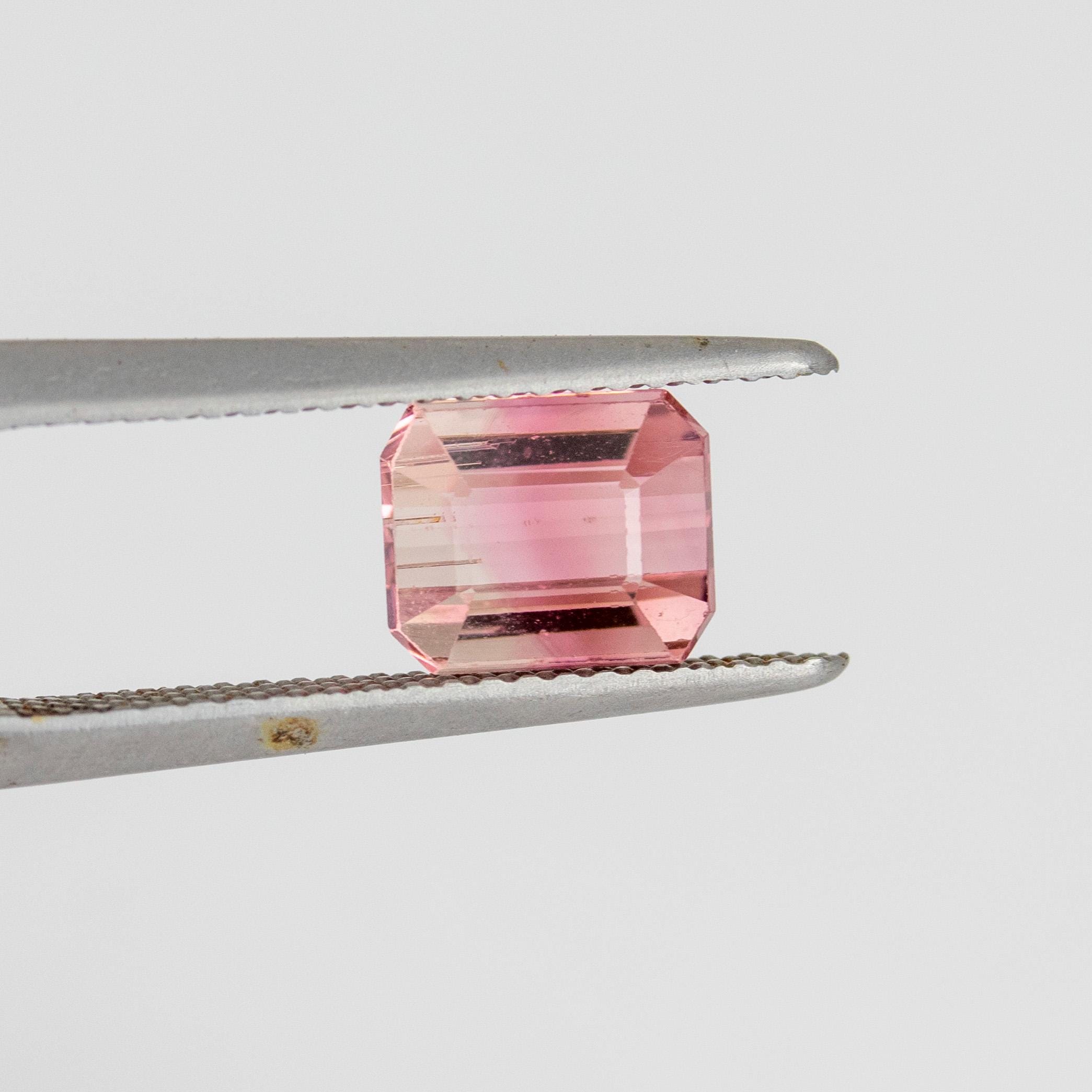 2.14 Carat Bicolor Watermelon Tourmaline From Brazil