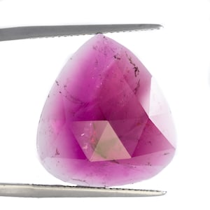 12.85 Carat Rose Bicolor Rose Cut Tourmaline