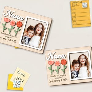 Mother&#39;s Day Gift, Grandma Gifts, Fridge Photo Magnet, Personalized Grandma Magnet, Custom Photo Magnet, Gift for Grandma, Gift for Mom