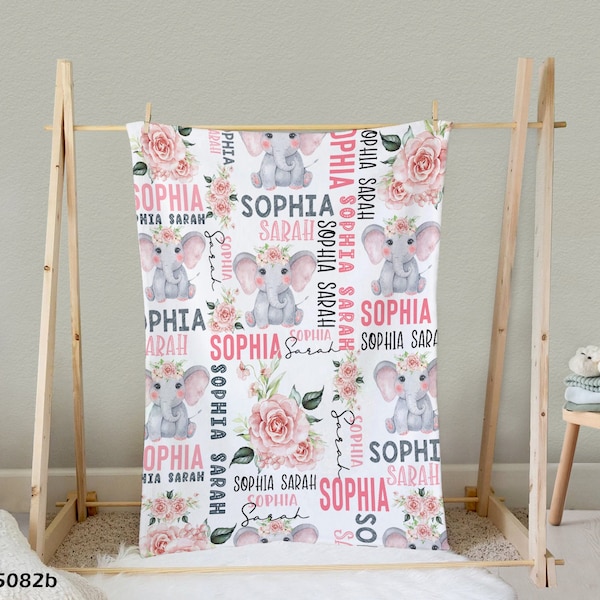 Elephant Blanket Etsy