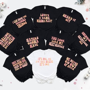 Bachelorette Party Shirts, It&#39;s Me Hi I&#39;m The Bride Shirt, Bachelorette Shirts, Bridesmaid Shirts, Custom Bride Shirt, Bridal Party Shirts