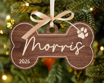 Personalized Bordeauxdog Dog Angel Christmas Ornament 2025 - Ceramic