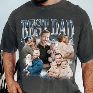 Fathers Day Shirt, Custom Bootleg Shirt, Best Dad Ever Shirt, Fathers Day Gift, Dad Bootleg Rap Tee, Gift For Dad, Custom Photo Dad Shirt