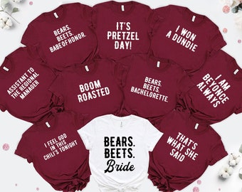 Bachelorette Party Shirts, Office Bachelorette Shirt, Bridesmaid Shirts, Office Theme Bridal Party Shirt, Party Favors, Matching Shirts