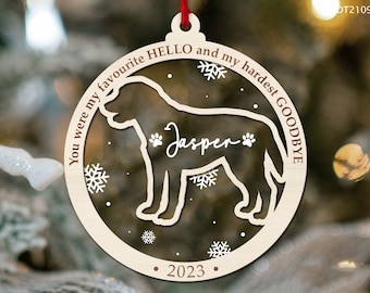 Custom Photo You Left Paw Prints On My Heart - Memorial Personalized Custom Leather Ornament - Christmas Gift, Sympathy Gift For Pet Owners, Pet Lovers